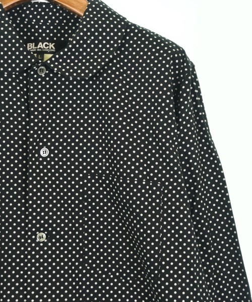BLACK COMME des GARCONS（ブラックコムデギャルソン）カジュアルシャツ 黒 サイズ:L レディース/2200704136021