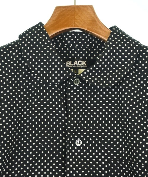 BLACK COMME des GARCONS（ブラックコムデギャルソン）カジュアルシャツ 黒 サイズ:L レディース/2200704136021
