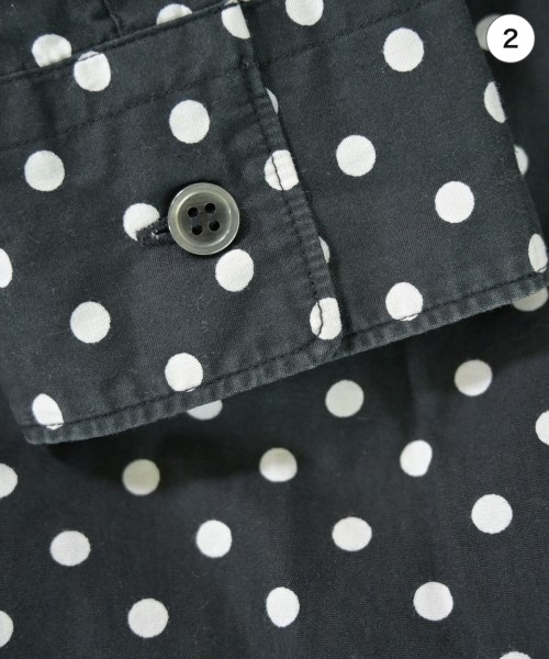 BLACK COMME des GARCONS（ブラックコムデギャルソン）カジュアルシャツ 黒 サイズ:L メンズ/2200704425057