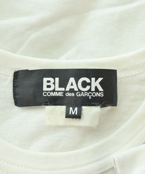 BLACK COMME des GARCONS（ブラックコムデギャルソン）Tシャツ・カットソー 白 サイズ:M メンズ/2200704878136