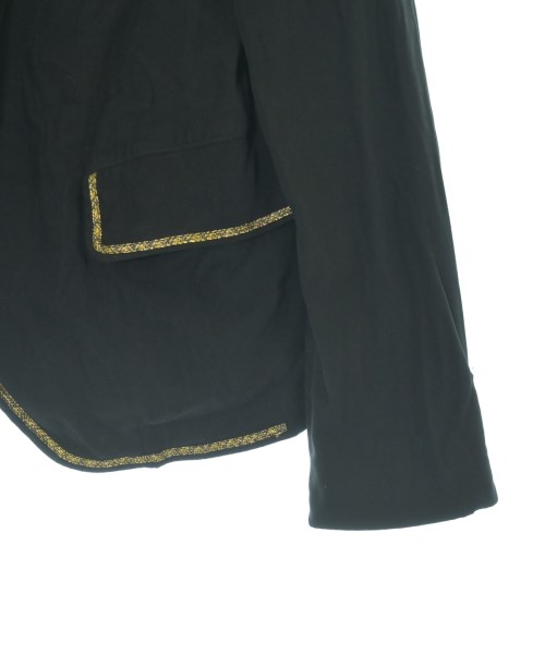 BLACK COMME des GARCONS（ブラックコムデギャルソン）ノーカラージャケット 黒 サイズ:XS レディース/2200701979010