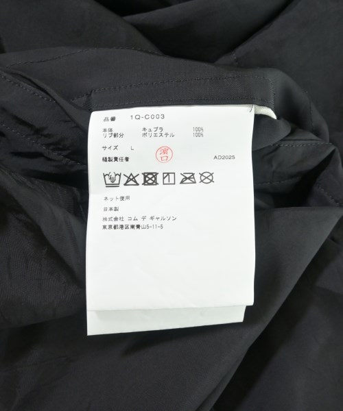 BLACK COMME des GARCONS（ブラックコムデギャルソン）コート 黒 サイズ:L メンズ/2200705095044