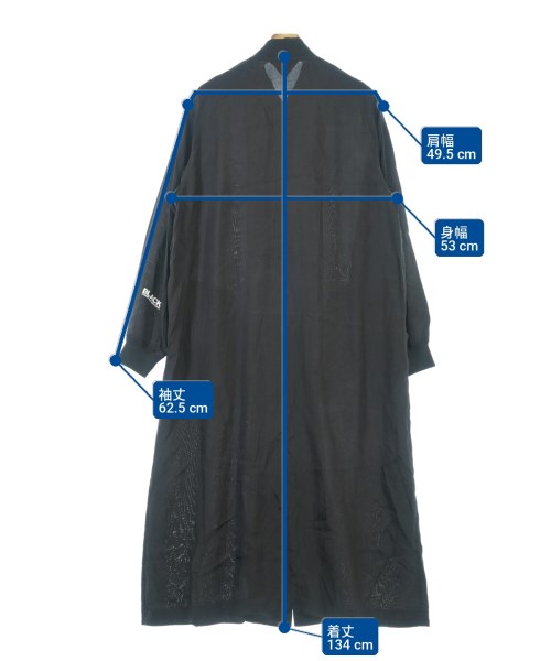 BLACK COMME des GARCONS（ブラックコムデギャルソン）コート 黒 サイズ:L メンズ/2200705095044