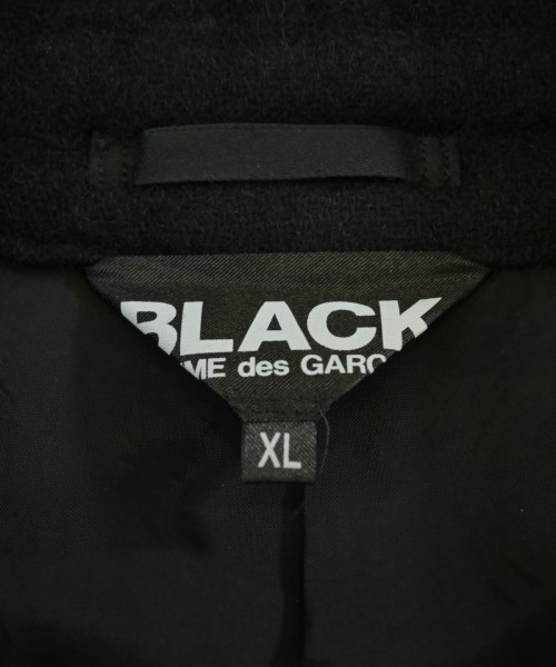 BLACK COMME des GARCONS（ブラックコムデギャルソン）ピーコート 黒 サイズ:XL メンズ/2200705586016