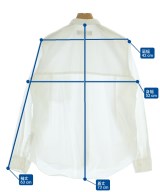BLACK COMME des GARCONS（ブラックコムデギャルソン）カジュアルシャツ 白 サイズ:L メンズ/2200705623230