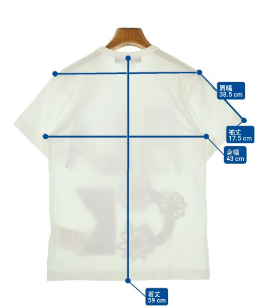 BLACK COMME des GARCONS（ブラックコムデギャルソン）Tシャツ・カットソー 白 サイズ:S レディース/2200705477031