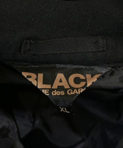 BLACK COMME des GARCONS（ブラックコムデギャルソン）テーラードジャケット 黒 サイズ:XL メンズ/2200706013016