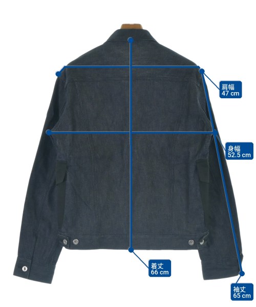 BLACK COMME des GARCONS（ブラックコムデギャルソン）デニムジャケット 紺 サイズ:M メンズ/2200706243017