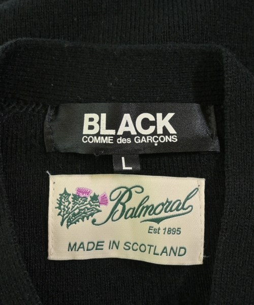 BLACK COMME des GARCONS（ブラックコムデギャルソン）カーディガン 黒 サイズ:L メンズ/2200706243031