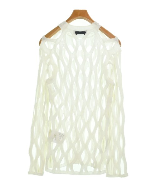 BLACK COMME des GARCONS（ブラックコムデギャルソン）ニット・セーター 白 サイズ:L メンズ/2200706243048