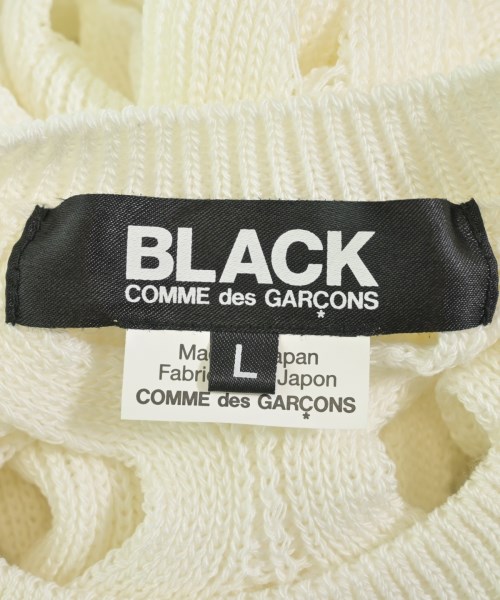 BLACK COMME des GARCONS（ブラックコムデギャルソン）ニット・セーター 白 サイズ:L メンズ/2200706243048