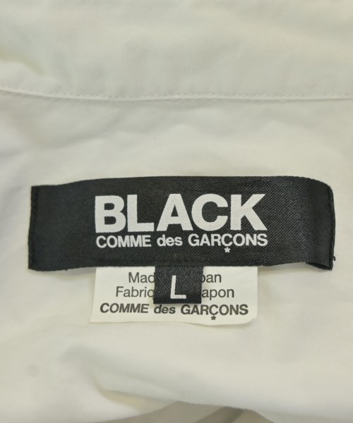 BLACK COMME des GARCONS（ブラックコムデギャルソン）カジュアルシャツ 白 サイズ:L メンズ/2200706799170