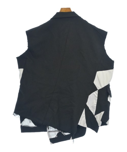 BLACK COMME des GARCONS（ブラックコムデギャルソン）カジュアルジャケット 黒 サイズ:S レディース/2200706454024