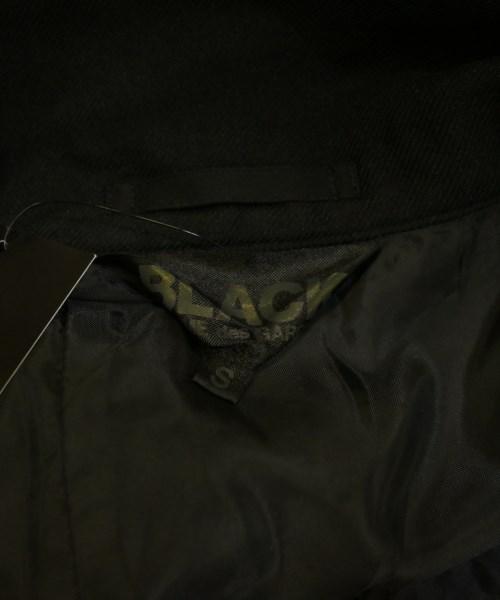 BLACK COMME des GARCONS（ブラックコムデギャルソン）カジュアルジャケット 黒 サイズ:S レディース/2200706454024
