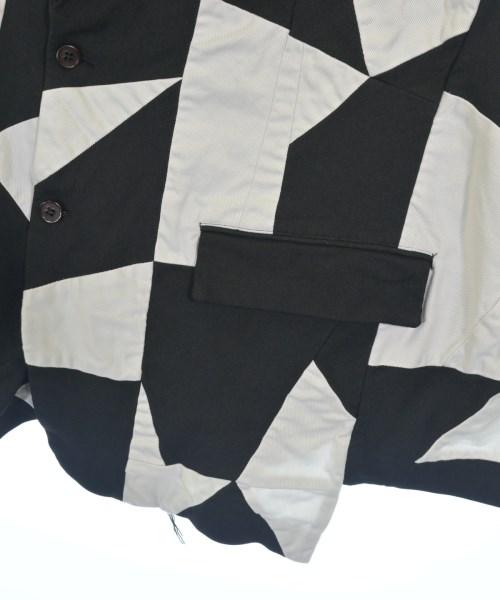 BLACK COMME des GARCONS（ブラックコムデギャルソン）カジュアルジャケット 黒 サイズ:S レディース/2200706454024