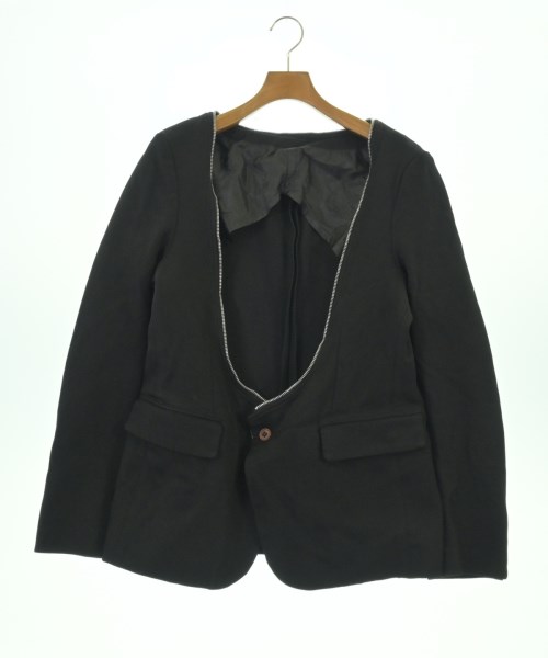 BLACK COMME des GARCONS（ブラックコムデギャルソン）カジュアルジャケット 黒 サイズ:M メンズ/2200706454048