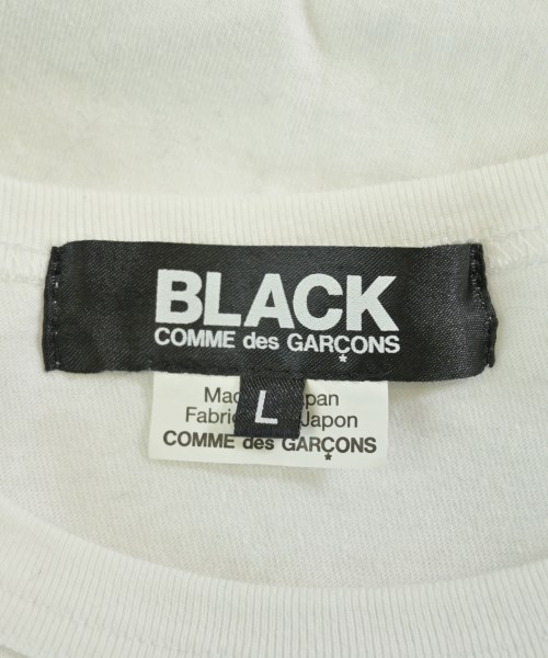 BLACK COMME des GARCONS（ブラックコムデギャルソン）Tシャツ・カットソー 白 サイズ:L レディース/2200706984071
