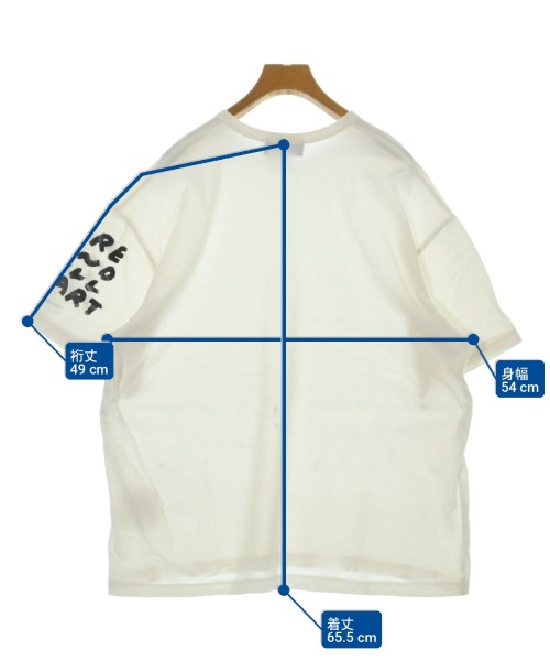 BLACK COMME des GARCONS（ブラックコムデギャルソン）Tシャツ・カットソー 白 サイズ:S レディース/2200707737010