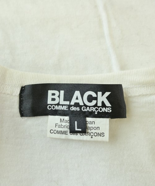 BLACK COMME des GARCONS（ブラックコムデギャルソン）Tシャツ・カットソー 白 サイズ:L メンズ/2200705732017