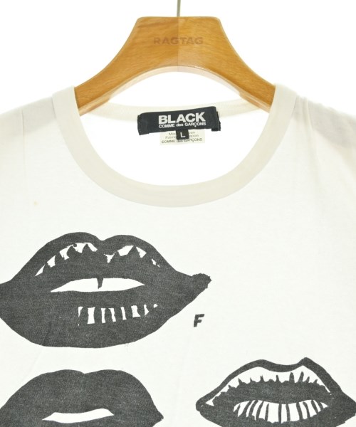 BLACK COMME des GARCONS（ブラックコムデギャルソン）Tシャツ・カットソー 白 サイズ:L メンズ/2200705732017
