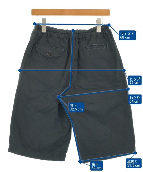 BLACK COMME des GARCONS（ブラックコムデギャルソン）ショートパンツ 黒 サイズ:XS メンズ/2200705732123