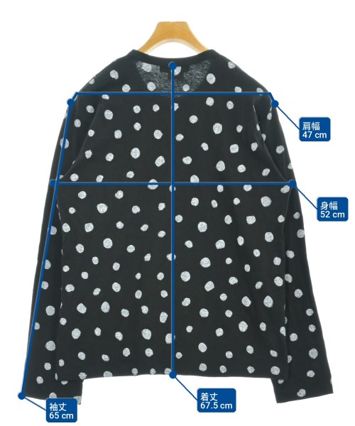 BLACK COMME des GARCONS（ブラックコムデギャルソン）Tシャツ・カットソー 黒 サイズ:XL メンズ/2200707335216