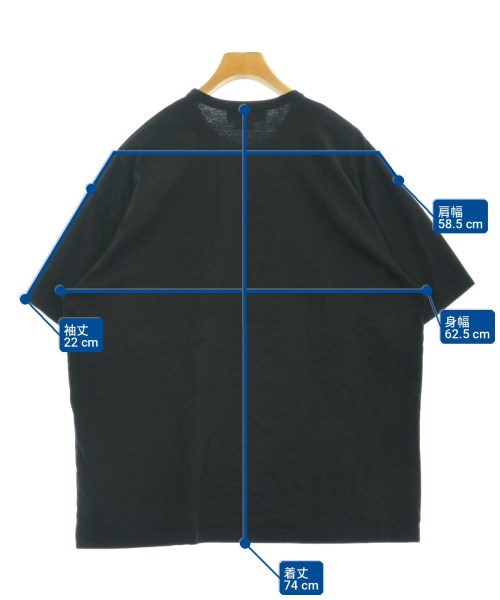 BLACK COMME des GARCONS（ブラックコムデギャルソン）Tシャツ・カットソー 黒 サイズ:M メンズ/2200707335247