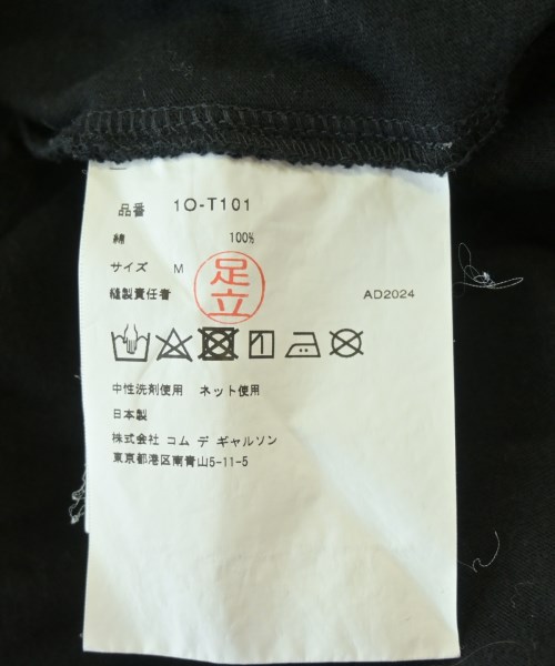 BLACK COMME des GARCONS（ブラックコムデギャルソン）Tシャツ・カットソー 黒 サイズ:M メンズ/2200708197073