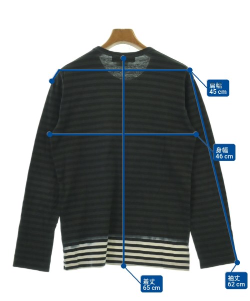 BLACK COMME des GARCONS（ブラックコムデギャルソン）Tシャツ・カットソー 黒 サイズ:M メンズ/2200705703048