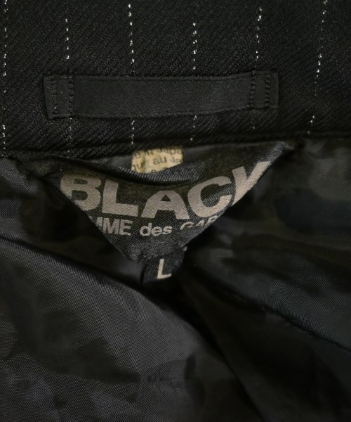 BLACK COMME des GARCONS（ブラックコムデギャルソン）カジュアルジャケット 黒 サイズ:L メンズ/2200705238069