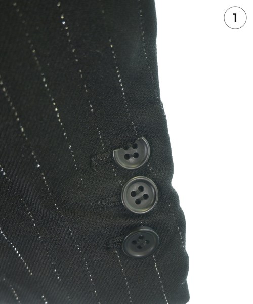 BLACK COMME des GARCONS（ブラックコムデギャルソン）カジュアルジャケット 黒 サイズ:L メンズ/2200705238069