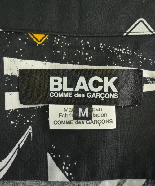 BLACK COMME des GARCONS（ブラックコムデギャルソン）カジュアルシャツ 黒 サイズ:M メンズ/2200709316015