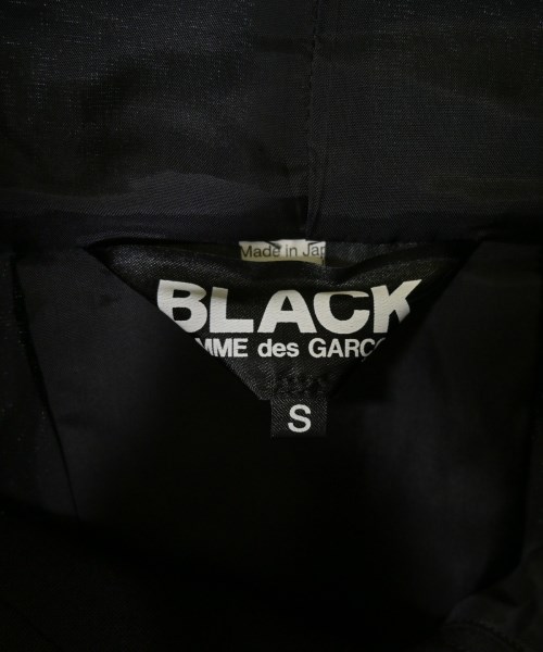 BLACK COMME des GARCONS（ブラックコムデギャルソン）テーラードジャケット 黒 サイズ:S レディース/2200707917023