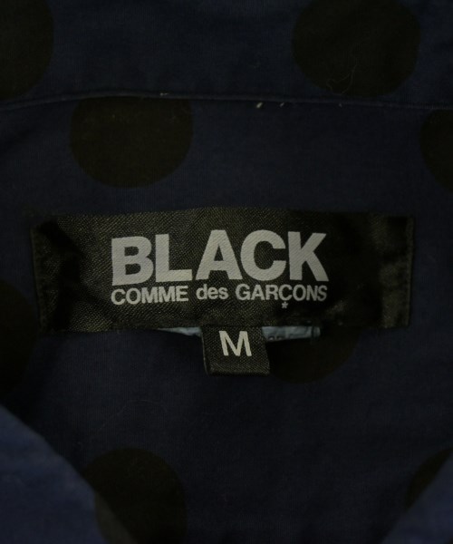BLACK COMME des GARCONS（ブラックコムデギャルソン）カジュアルシャツ 紺 サイズ:M メンズ/2200709666066
