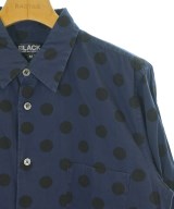 BLACK COMME des GARCONS（ブラックコムデギャルソン）カジュアルシャツ 紺 サイズ:M メンズ/2200709666066
