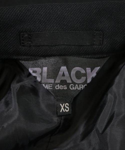 BLACK COMME des GARCONS（ブラックコムデギャルソン）ジャケット 黒 サイズ:XS レディース/2200662763017