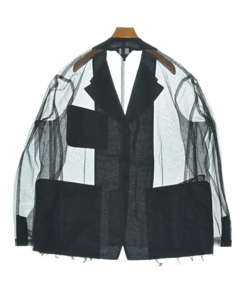 BLACK COMME des GARCONS（ブラックコムデギャルソン）カジュアルジャケット 黒 サイズ:M レディース/2200662763031