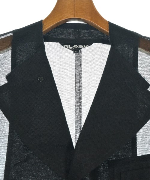 BLACK COMME des GARCONS（ブラックコムデギャルソン）カジュアルジャケット 黒 サイズ:M レディース/2200662763031