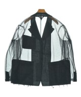 BLACK COMME des GARCONS（ブラックコムデギャルソン）カジュアルジャケット 黒 サイズ:M レディース/2200662763031