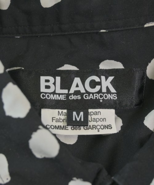 BLACK COMME des GARCONS（ブラックコムデギャルソン）カジュアルシャツ 黒 サイズ:M メンズ/2200662991045