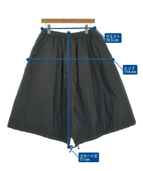 BLACK COMME des GARCONS（ブラックコムデギャルソン）ロング・マキシ丈スカート 黒 サイズ:S レディース/2200661033029