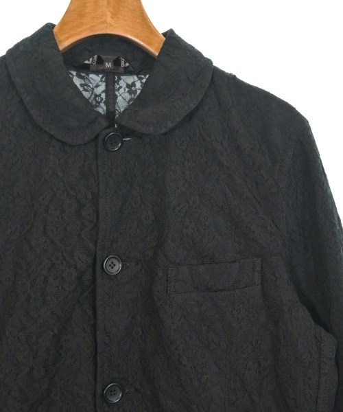 BLACK COMME des GARCONS（ブラックコムデギャルソン）カジュアルジャケット 黒 サイズ:M レディース/2200664637026