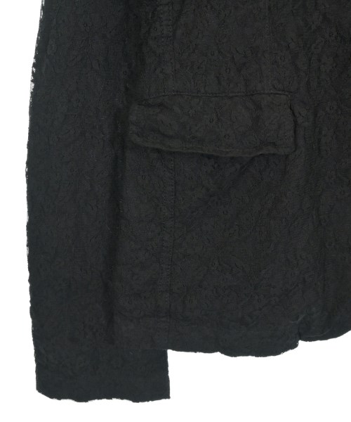 BLACK COMME des GARCONS（ブラックコムデギャルソン）カジュアルジャケット 黒 サイズ:M レディース/2200664637026