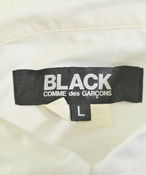BLACK COMME des GARCONS（ブラックコムデギャルソン）カジュアルシャツ 白 サイズ:L メンズ/2200664760236