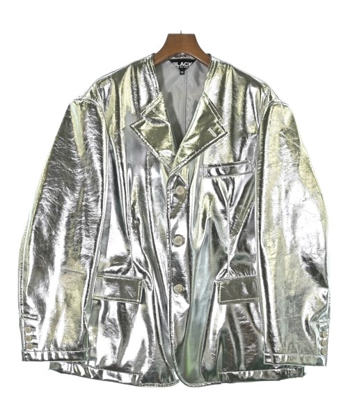 BLACK COMME des GARCONS（ブラックコムデギャルソン）カジュアルジャケット シルバー サイズ:XS メンズ/2200665698057