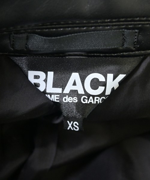 BLACK COMME des GARCONS（ブラックコムデギャルソン）ライダース 黒 サイズ:XS レディース/2200665705014