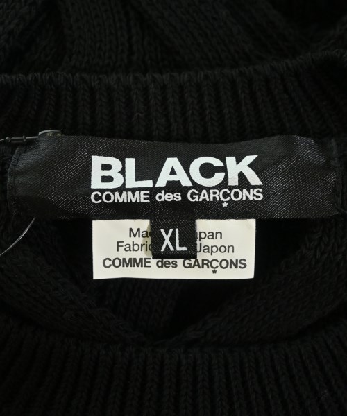 BLACK COMME des GARCONS（ブラックコムデギャルソン）ニット・セーター 黒 サイズ:XL メンズ/2200665705236
