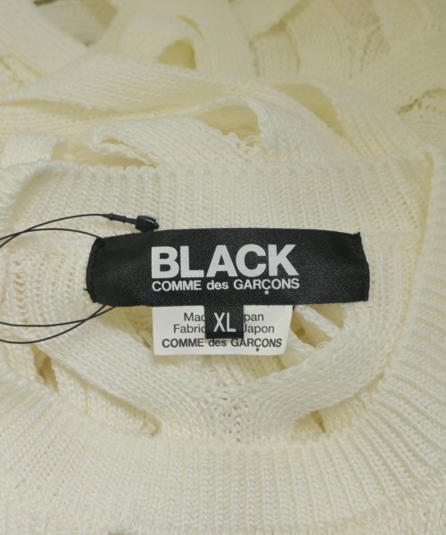 BLACK COMME des GARCONS（ブラックコムデギャルソン）ニット・セーター 白 サイズ:XL メンズ/2200665705243