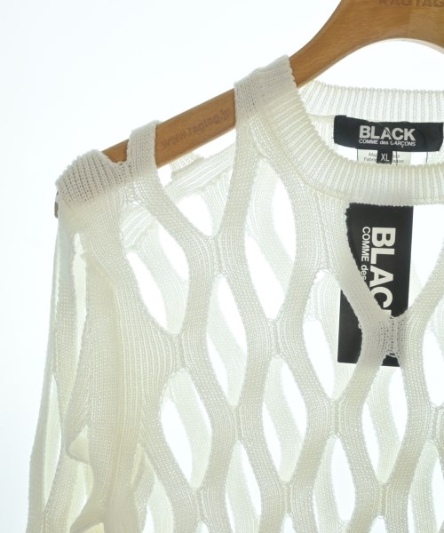 BLACK COMME des GARCONS（ブラックコムデギャルソン）ニット・セーター 白 サイズ:XL メンズ/2200665705243