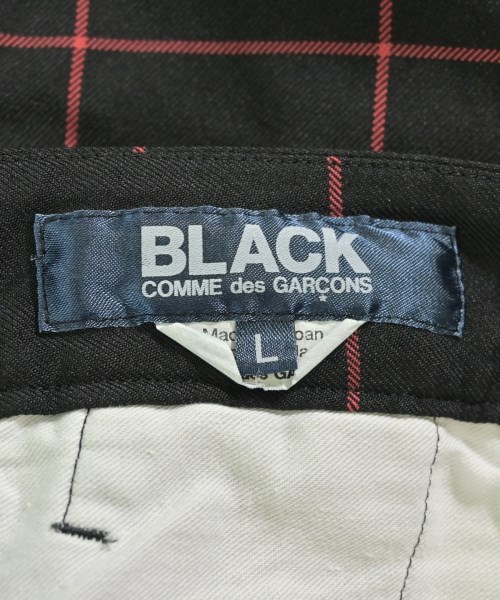 BLACK COMME des GARCONS（ブラックコムデギャルソン）スラックス 黒 サイズ:L メンズ/2200665705304